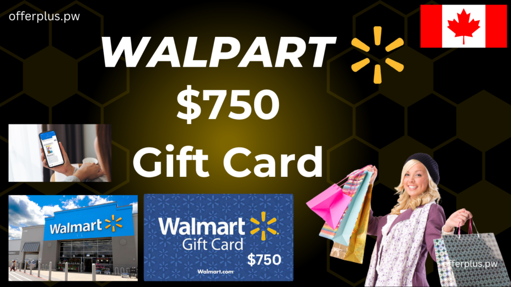 $750 Walmart Gift Card Giveaway