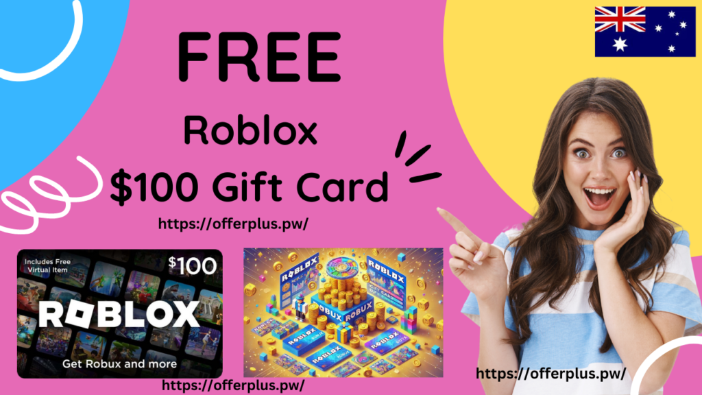 Win a $100 Roblox Gift Card!